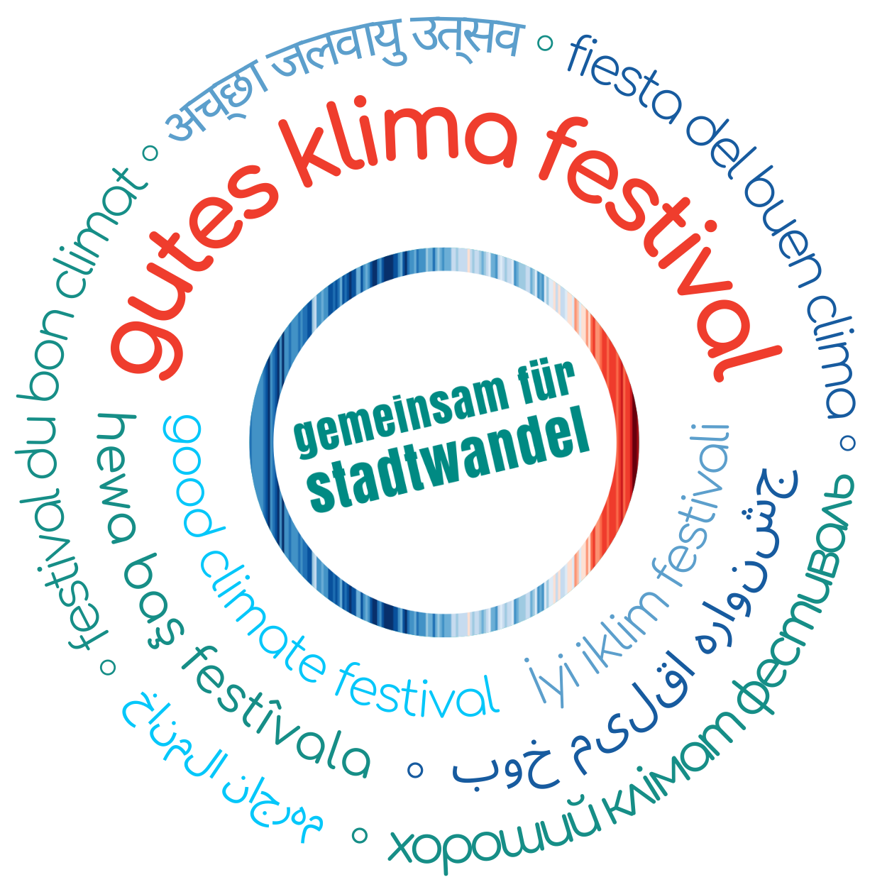 Gutes Klima Festival neues Logo 2024